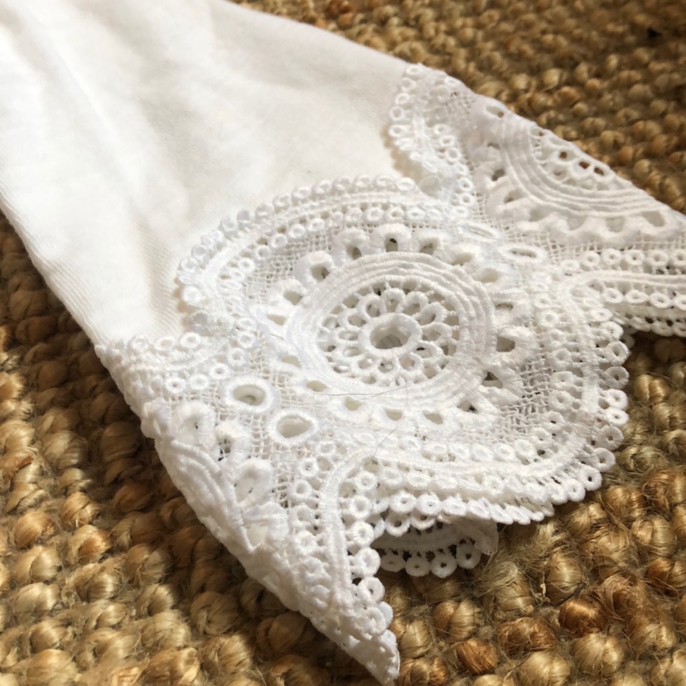 Bright white LOFT shirt